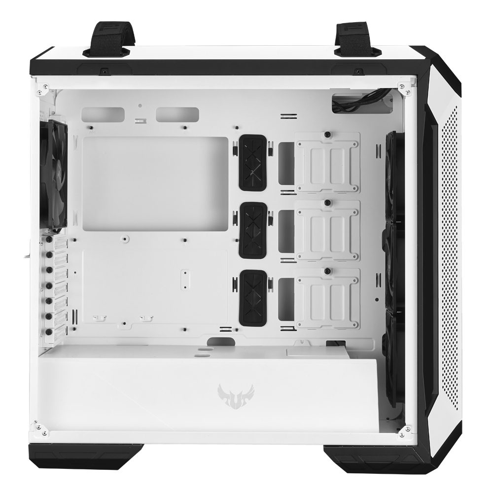 ホワイトカラーのPCケース「ROG STRIX HELIOS WHITE EDITION」「TUF